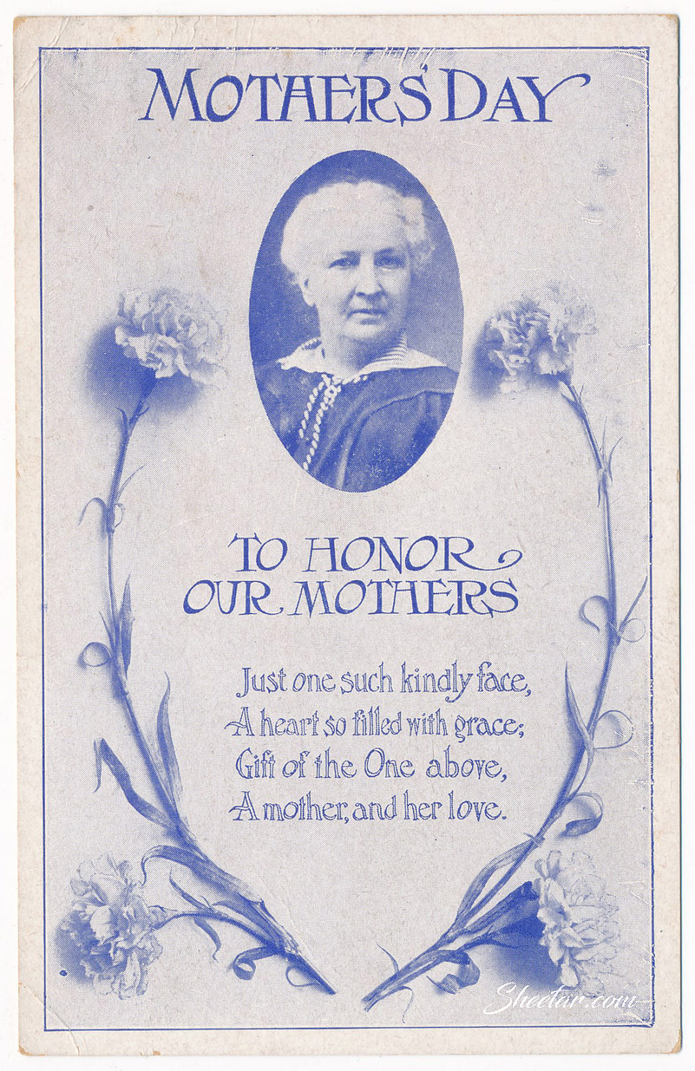 Mothers’ Day Postcard – Sheetar.com